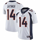 Nike Denver Broncos #14 Cody Latimer White NFL Vapor Untouchable Limited Jersey,baseball caps,new era cap wholesale,wholesale hats